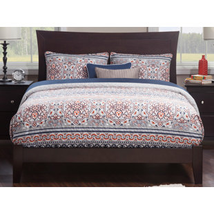 AFI FURNISHINGS Metro Low Profile Solid Wood Platform Bed