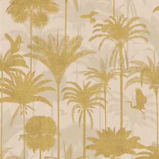 BAY ISLE HOME™ Royal Palm Peel And Stick Wallpaper