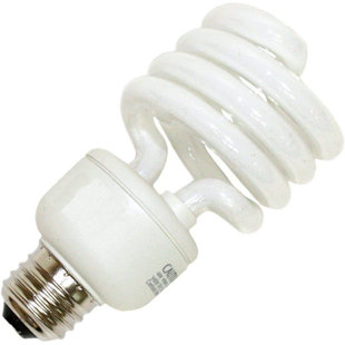 LUMINANCE BRANDS 13 Watt T2 E26/Medium (Standard) 4100K Compact Fluorescent (CFL) Bulb