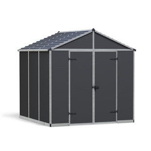 CANOPIA BY PALRAM 7.8 ft. W x 7.5 ft. D Plastic Garden Shed