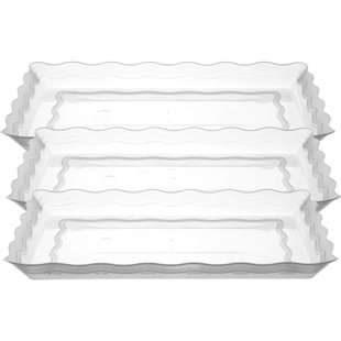 NICOLE FANTINI COLLECTION Disposable Serving Tray (Set of 3)