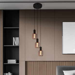 GEORGE OLIVER Allie 3 - Light Painted Cluster Pendant