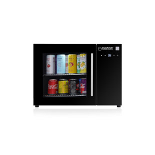EQUATOR ADVANCED APPLIANCES 25in COUNTERTOP Beverage Refrigerator 40 Cans Touch Control 110V
