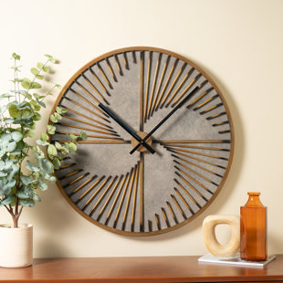 WILLISTON FORGE Metal Wall Clock