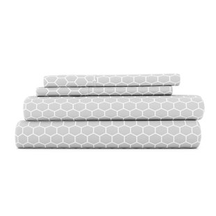 BECKY CAMERON Simply Soft™ Honeycomb Pattern Microfiber Sheet Set
