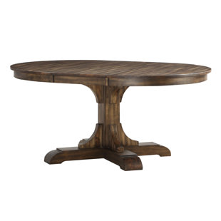 WINNERS ONLY, INC. Daphne Extendable Oval Solid Wood Dining Table