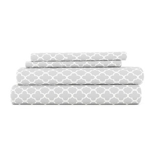 BECKY CAMERON Simply Soft™ Microfiber Geometric Sheet Set
