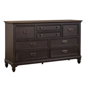LIBERTY FURNITURE Allyson Park 8 Drawer 66" W Double Dresser