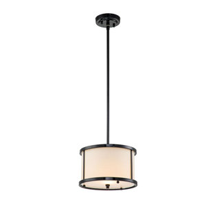 LUCAS + MCKEARN Lemuria 1 - Light Black Shaded Pendant