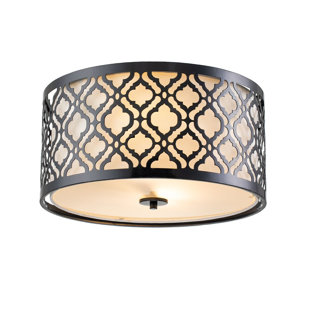 LUCAS + MCKEARN Arabella Fabric Flush Mount