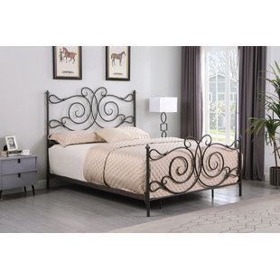 ALCOTT HILL® Bella-Louise Metal Slat Bed