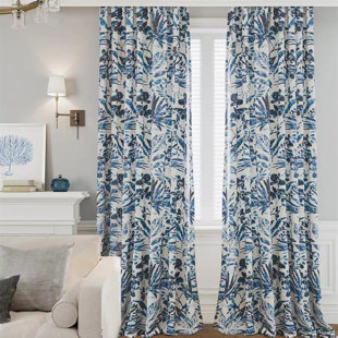 VISIONARY HOME Linen Semi Sheer Pair (Set of 2)