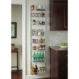 CLOSETMAID Adjustable 8 Tier Pantry Cabinet Door Organiser