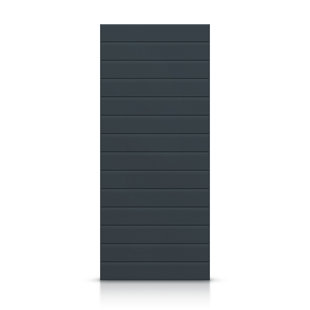 CALHOME Hollow Paneled Painted Slab Door