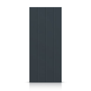 CALHOME Hollow Paneled Painted Slab Door