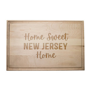 DESIGNS DIRECT CREATIVE GROUP Home Sweet New Jersey Home Cutting Board
