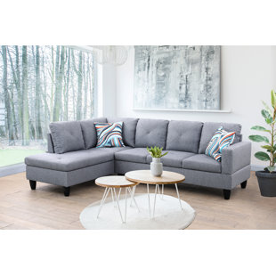 EBERN DESIGNS Cassie 2 - Piece Upholstered Sectional