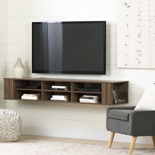 SOUTH SHORE City Life Floating TV Stand for TVs up to 78"