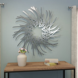 STRATA FURNITURE Abstract Wall Decor on Metal