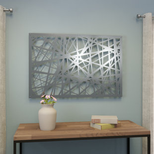 STRATA FURNITURE Abstract Wall Decor on Metal
