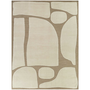 ALLMODERN Federika Tan Indoor/Outdoor Rug