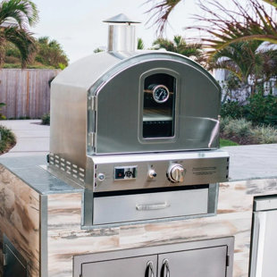 Summerset Professional Grills Stainless Steel Built-In Propane Pizza Oven