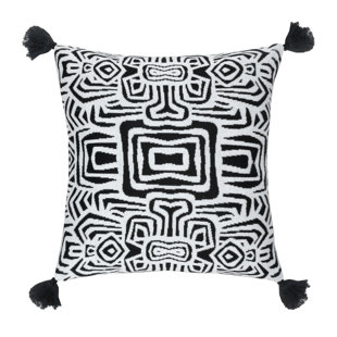 ROCHELLE PORTER DESIGN Rochelle Porter Oga 20x20 Decorative Pillow Black