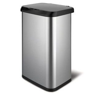 GLAD™ Steel Motion Sensor Trash Can