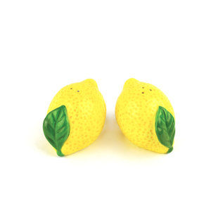 8 OAK LANE Lemon Salt & Pepper Shaker (Set of 2)