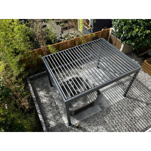 WESTVIEW MANUFACTURING 10 Ft. W x 13 Ft. D Aluminum Pergola with Canopy