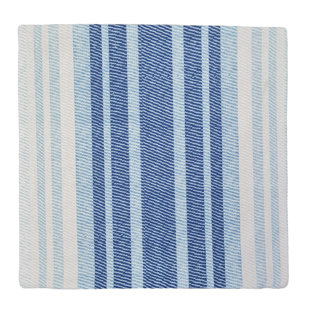 MY INFINITY STORE Striped Reversible Pillow Cover (Set of 2)