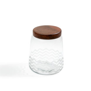 INDIA.CURATED. Cookie Glass Storage Jar