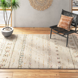 MISTANA Andalusia Floral Shag Area Rug