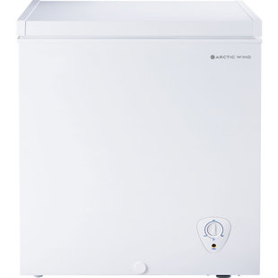 ARCTIC WIND 5 cu. ft. Garage Ready Chest Freezer with Adjustable Temperature Controls