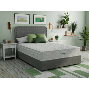 DUVALAY Memory Wool Pocket Sprung Hybrid 1500 Medium Mattress