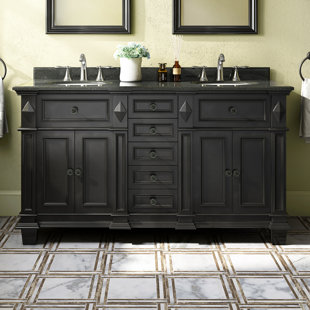 OVE Decors 60" Double Bathroom Vanity Set