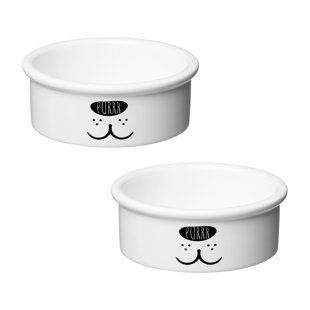 GLOBAL AMICI Purrr Pet Bowl (Set of 2)