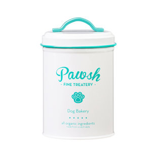 GLOBAL AMICI Pawsh Pet 44 lb Metal Treat Jar