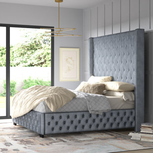 WILLA ARLO™ INTERIORS Wojtowicz Upholstered Wingback Bed