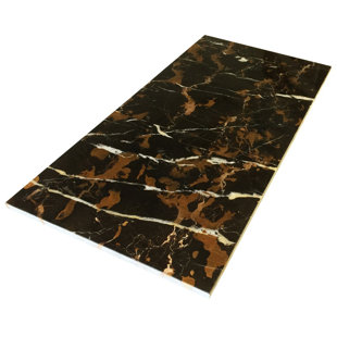 TILEVILLE Michael Angelo 12" x 24" Marble Natural Stone Singular Tile Wall & Floor Tile