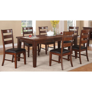 F&L HOMES STUDIO Everidyyi 6 - Person Dining Set