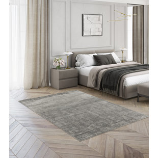 TRENT AUSTIN DESIGN Shaggy-Teppich Los Altos in Dunkelgrau