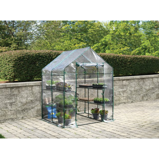 SHELTERLOGIC Miracle-Gro 4'8" W x 4'8" D Growing Rack