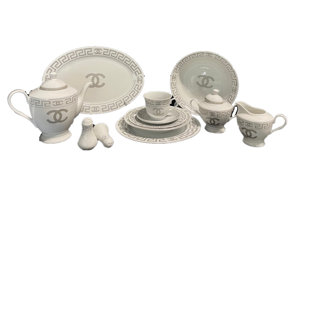 Imperial Gift Co. Porcelain China Dinnerware - Set of 44