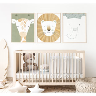 NEMO AND HER Safari Paper Print Set - Unframed Prints