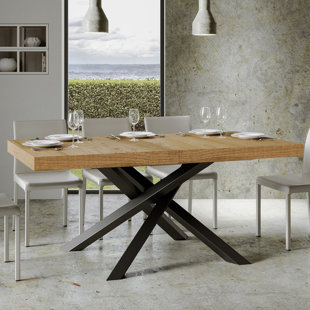 ITAMOBY Extendable Table Ganty - Same Color Edge with Anthracite Structure