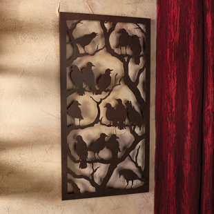 DESIGN TOSCANO Night of the Ravens Wall Decor