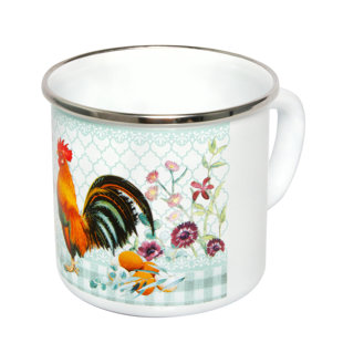 STP GOODS Rooster Camping Mug