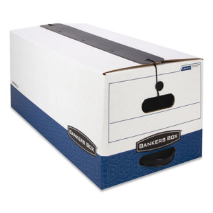 BANKERS BOX® Liberty Plus Storage Box, Legal, Paper, 15-1/4 x 24-1/8 x 10-3/4, WE/BE, 12/Ctn
