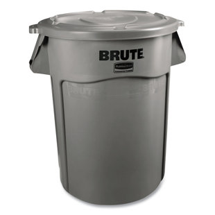 RUBBERMAID COMMERCIAL PRODUCTS Brute Container 55 Gallon Trash Can